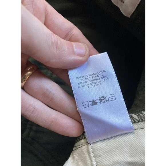 BILLY REID Moleskin Jean Mens Size 40x27 Dark Green Made In USA Pants
